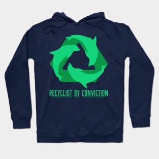 Dolphin, Recycling, Environment, Planet, Ocean Hoodie